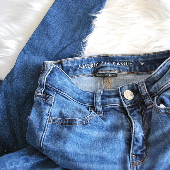 American Eagle Next Level Stretch Hi Rise Jegging 000 - Picture 7 of 8